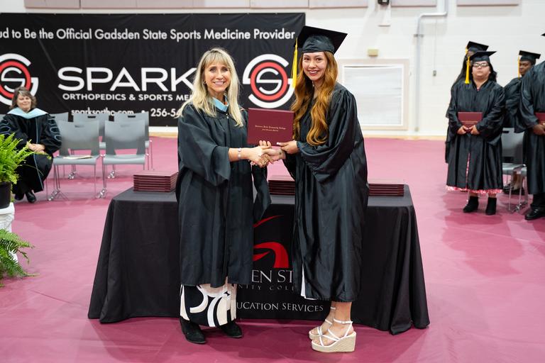 Students receive GED during graduation ceremony